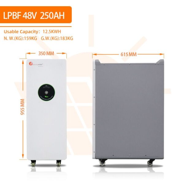 Felicity 15kWh 300ah/48V Lithium Battery LPBF - Image 2