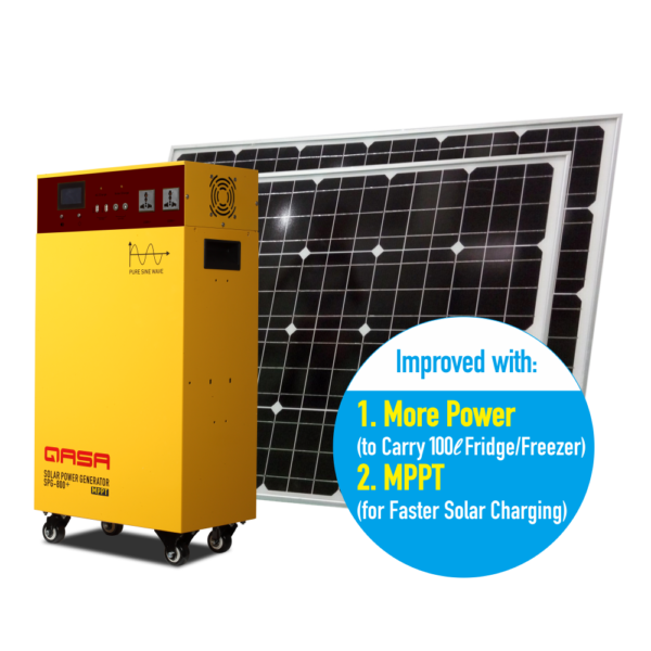 Qasa SPG-800VA & QSP-150W18 Solar panel
