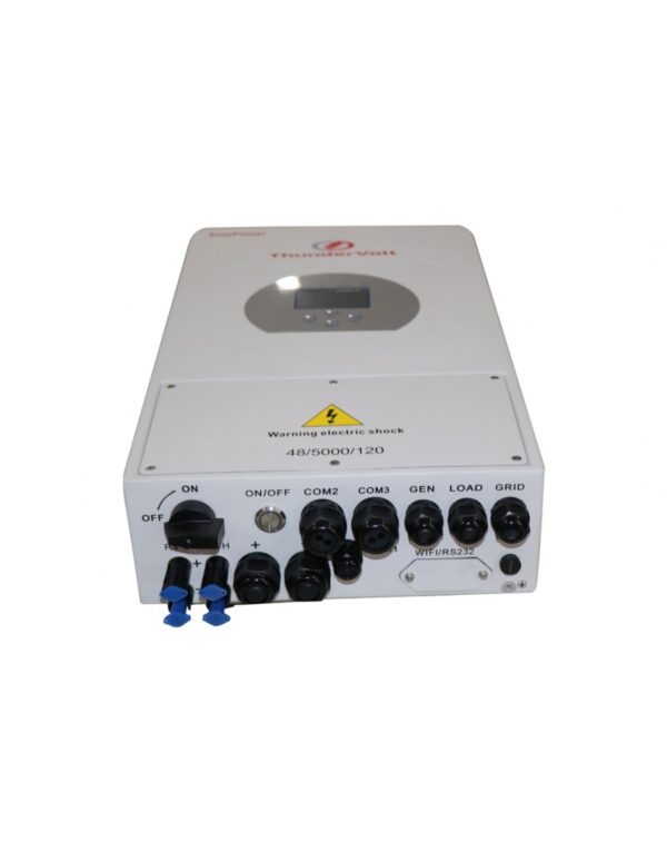 ThunderVolt 6.5KVA-5000W EasyPower 48V Hybrid Inverter 120A Charger 500V 6.5KW Dual MPPT - Image 3